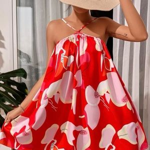 Sleeveless Cami Dress Floral